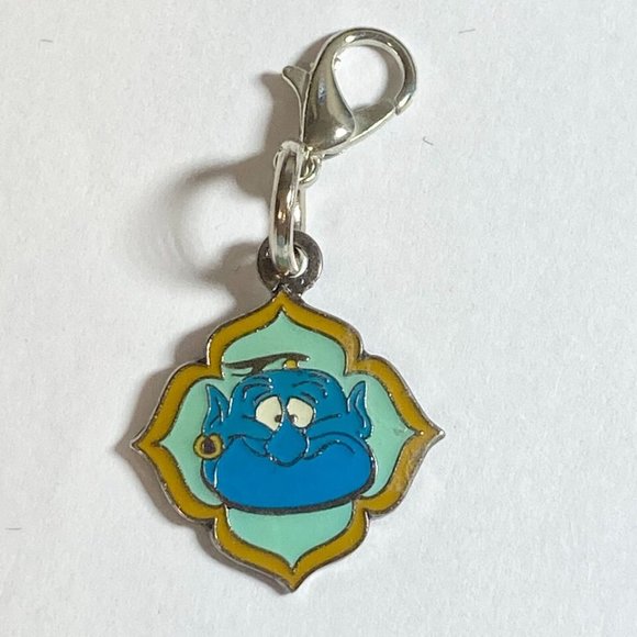 Vintage Disney Aladdin Genie Jasmine Clip On Charm Zipper Pull Purse Signed - Picture 5 of 9